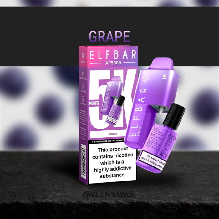 Elfbar AF5000 | Grape 2% – Bild 2