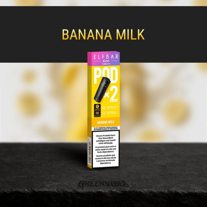 Elfbar 4in1 Pods | Banana Milk 2% – Bild 2