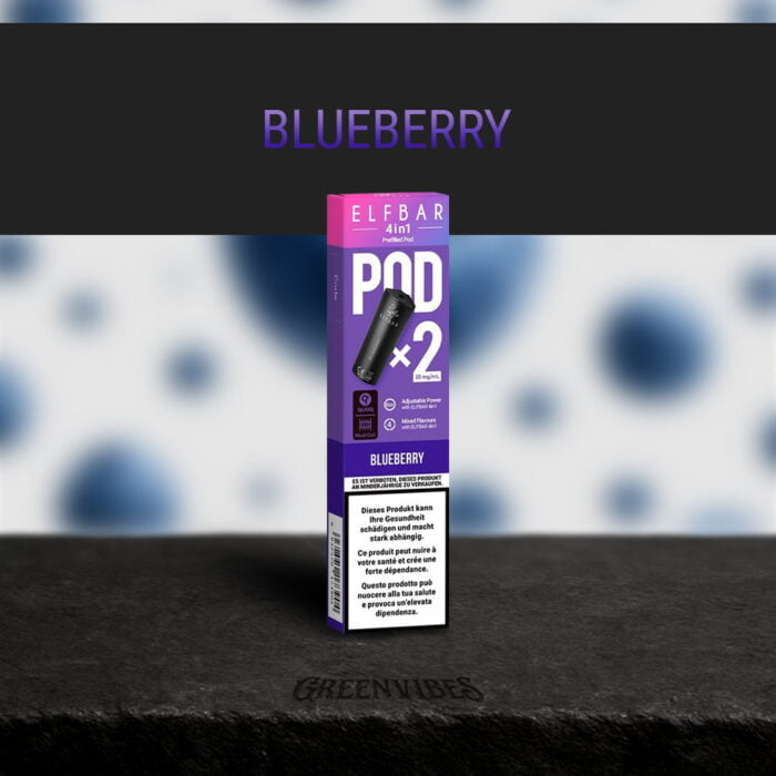 Elfbar 4in1 Pods | Blueberry 2% – Bild 2