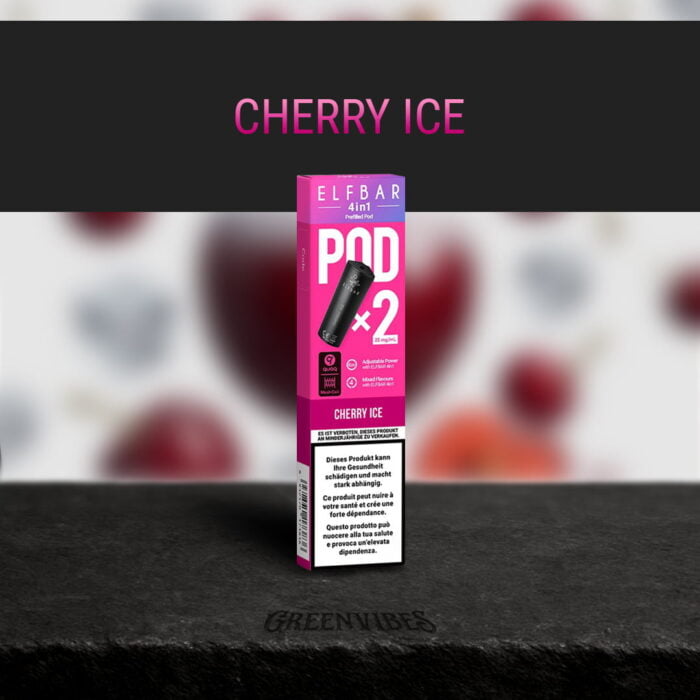 Elfbar 4in1 Pods | Cherry Ice 2% – Bild 2
