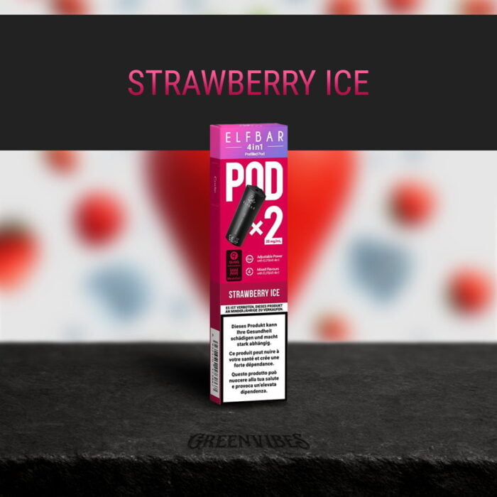Elfbar 4in1 Pods | Strawberry Ice 2% – Bild 2