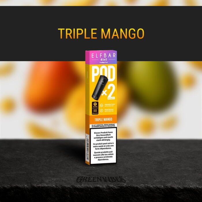 Elfbar 4in1 Pods | Triple Mango 2% – Bild 2