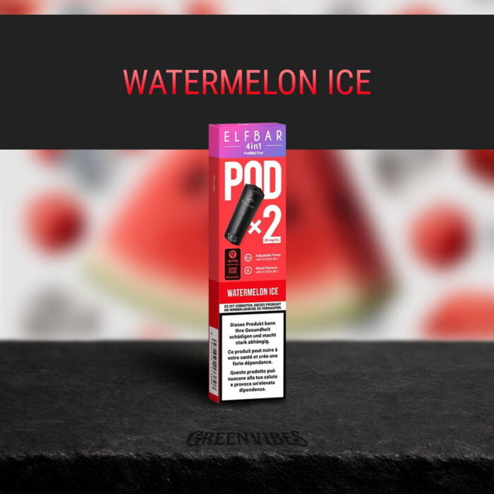 Elfbar 4in1 Pods | Watermelon Ice 2% – Bild 2